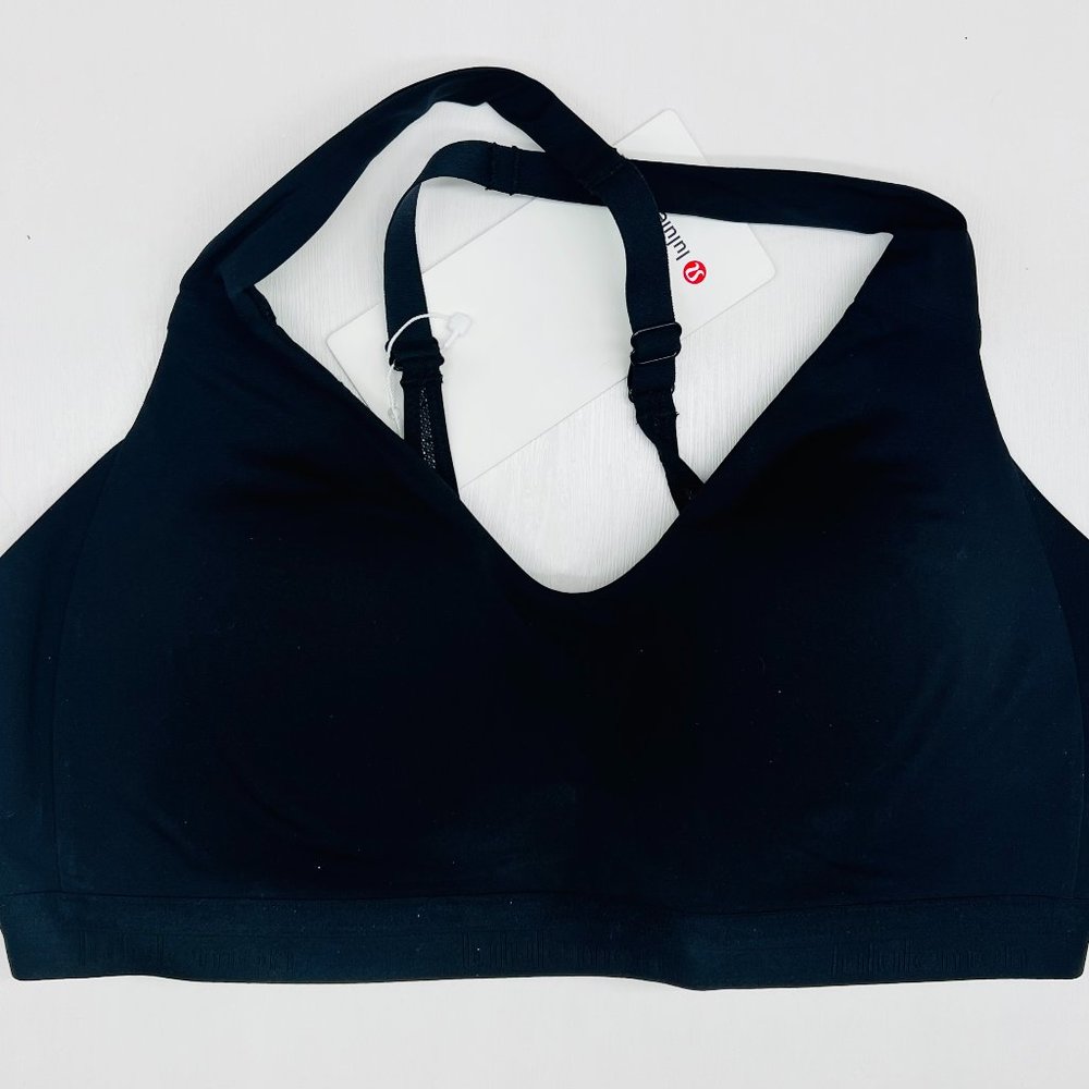 LuLu Lemon Black Sport Bra - New w/Tags